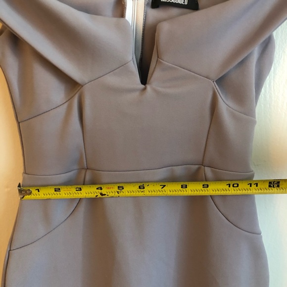 Missguided Dress lavender off shoulder mini - Picture 6 of 11